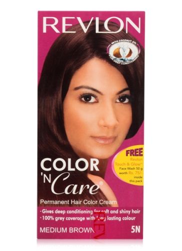 Revlon Color N Care Permanent Hair Color Cream - Medium Brown 5N