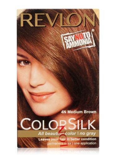 Revlon Color Silk Hair Color - 4N Medium Brown