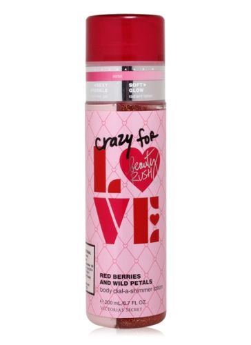 Victoria Secret Crazy for Love Red Berries Shimmer Lotion