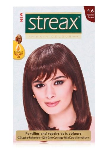 Streax Hair Colour  4.6 Reddish Brown