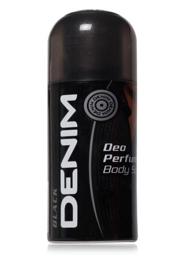 Denim Black Deodorant Body Spray