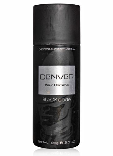 Denver Black Code Deodorant Body Spray