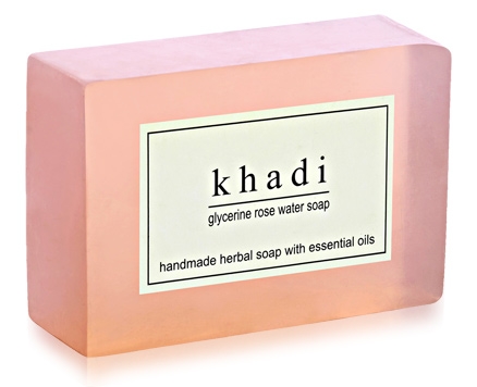 Khadi Glycerine Rose Water Soap