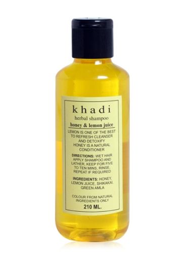 Khadi Herbal Shampoo - Honey & Lemon Juice