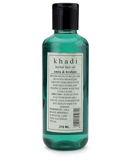Khadi Amla & Brahmi Herbal Hair Oil