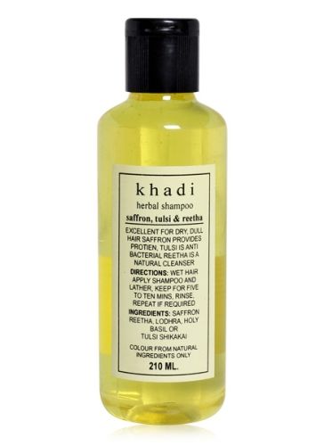 Khadi Saffron Tulsi & Reetha Herbal Shampoo