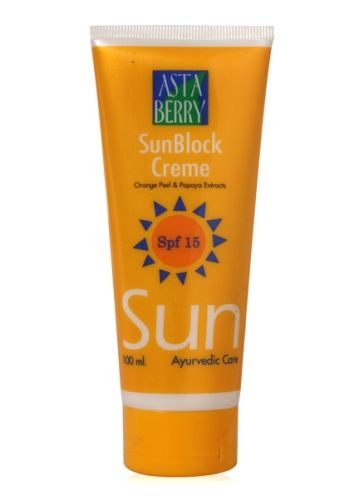 Asta Berry Sunblock Cream - SPF 15
