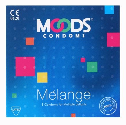 Moods Melange Condoms - Pack of 3