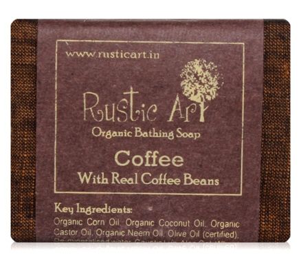 Rustic Art Coffee Organic Bathing Soap