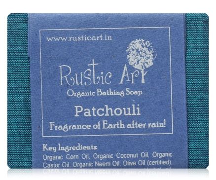 Rustic Art Patchouli Organic Bathing Soap