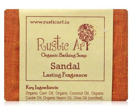 Rustic Art Sandal Organic Bathing Soap