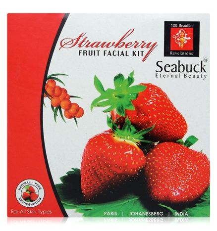 Seabuck - Strawberry Fruit Facial Kit