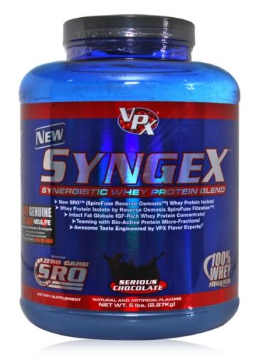 VPX Syngex Synergistic Whey Protein Blend - Serious Choclate