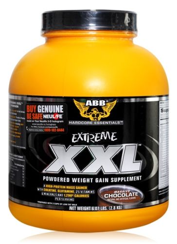 ABB Extreme XXL Powdered Weight Gain Supplement - Massive Chocolate