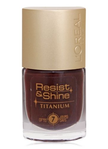 L''Oreal Resist & Shine Titanum Nail Color - 390