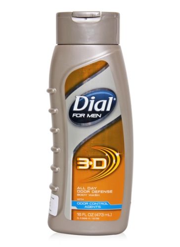 Dial For Men 3-D Odor Defense Bodywash