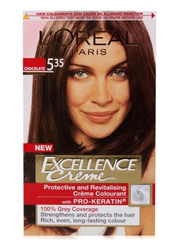 L''Oreal Paris Excellence Creme Protecting & Revitalising Colourant - 535 Chocolate