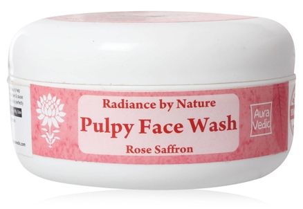 Aura Vedic Pulpy Face Wash - Rose Saffron
