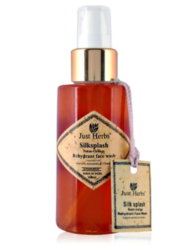 Just Herbs Silksplash Neem - Orange Rehydrant Face Wash