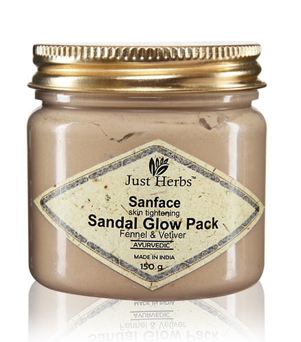 Just Herbs Sanface Skin Tightening Sandal Glow Pack