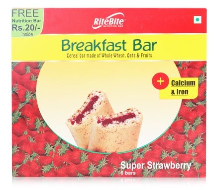 RiteBite Breakfast Bar - Super Strawberry