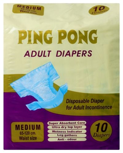 Ping Pong Adult Diapers - Disposable for Adult Incontinence