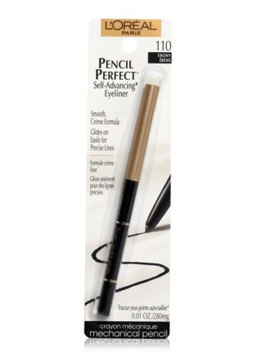 L''Oreal Pencil Perfect Self-Advancing Eyeliner - 110 Ebony Ebene