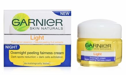 Garnier Light Overnight Cream