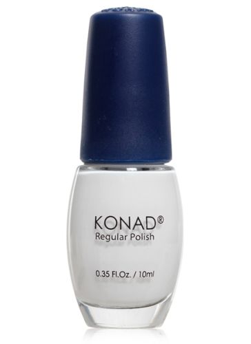 Konad Regular Nail Polish- Solid White