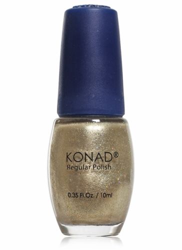 Konad Regular Nail Polish- Ice Gold