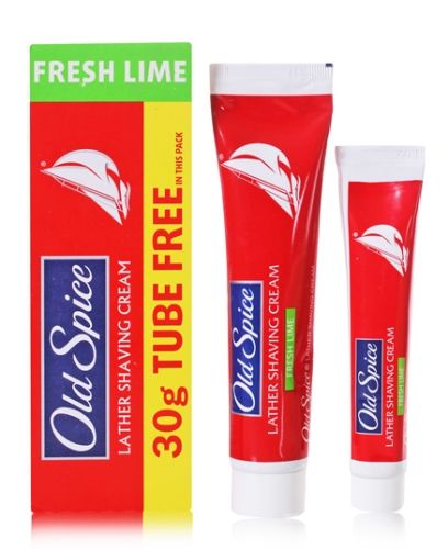 Old Spice Lather Shaving Cream - Fresh Lime