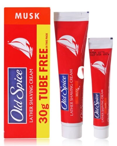 Old Spice Lather Shaving Cream - Musk