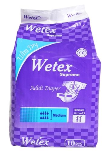Wetex Supreme Adult Diaper - Medium