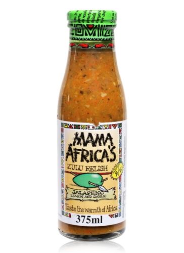 Mama Africa''s - Jalapeno Lemon & Garlic Zulu Relish