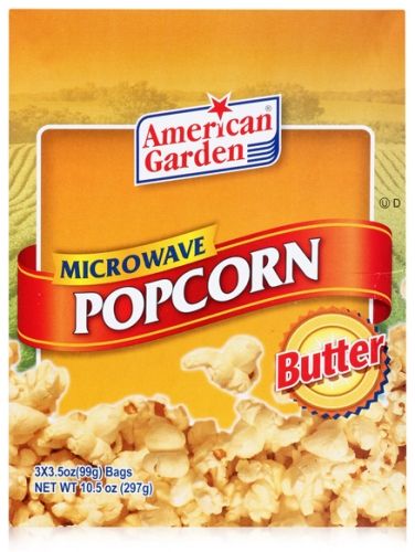 American Garden Microwave Popcorn - Butter