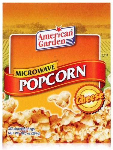 American Garden Cheese Microwave Popcorn
