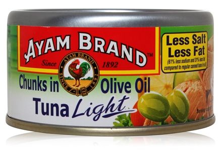 Ayam Tuna Chunks in Olive Oil - Light