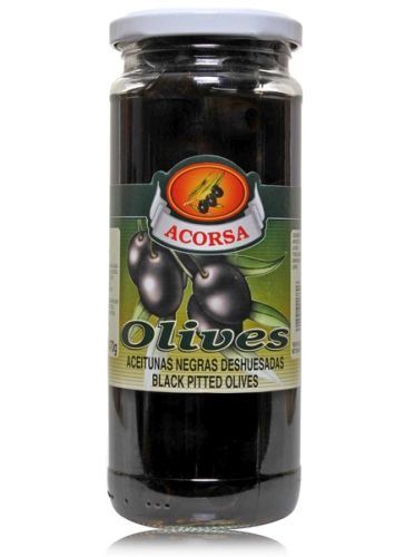 Acorsa Black Pitted Olives