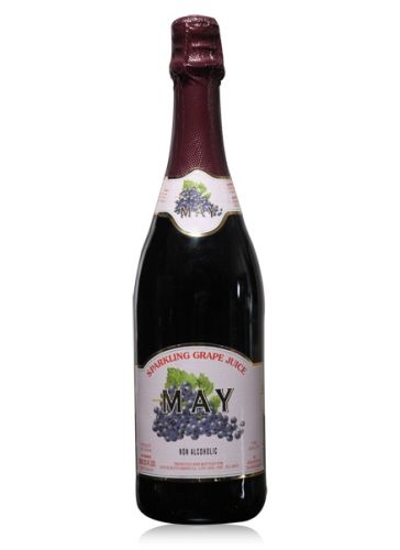 May Sparkling Red Grape Juice