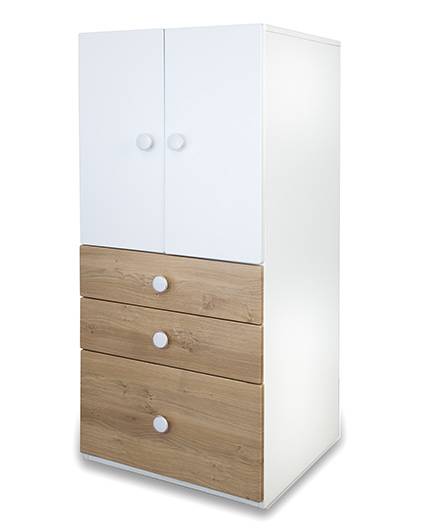 Alex Daisy Small Wooden Cabinet With Drawers - Country - Brown