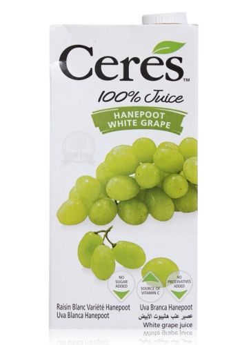 Ceres Hanepoot White Grape Juice