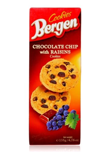 Bergen Chocolate Chip With Raisins Cookies