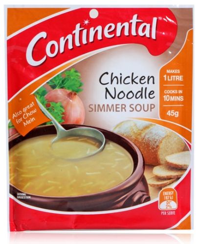 Continental Chicken Noodle Simmer Soup