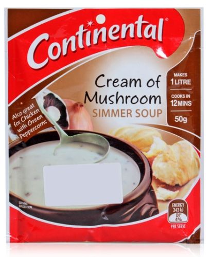 Continental Cream Of Mushroom Simmer Soup