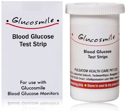 Pulsatom Glucosmile Blood Glucose Test Strip