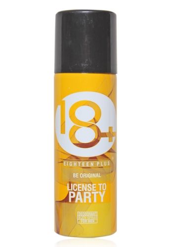 Eighteen Plus - License To Party Deo For Men