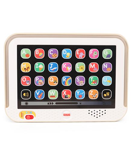 Fisher Price Laugh And Learn Smart Stages Touch Screen Tablet - White