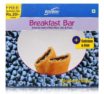 RiteBite Blueberry Blast Breakfast Bar