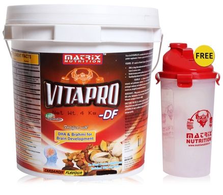 Matrix Nutrition Vitapro DF Protein Supplement - Cardamom Flavor