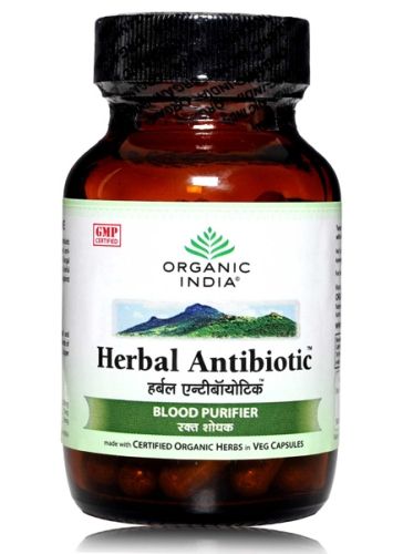 Organic India Herbal Antibiotic Blood Purifier